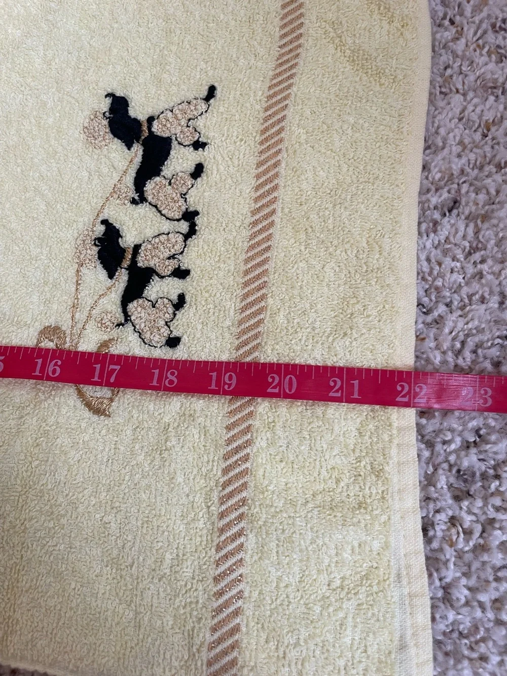 CANNON vintage embroidered